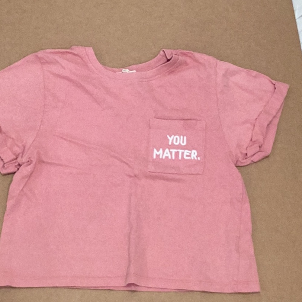 Pink you matter tshirt